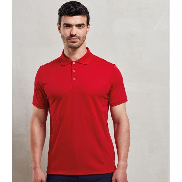 Premier Coolchecker® Piqué Polo Shirt Thumbnail