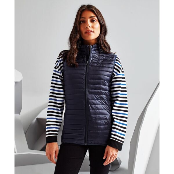 Women's tribe fineline padded gilet Thumbnail