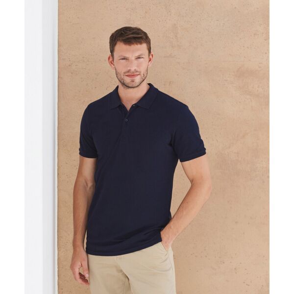 Micro-fine piqué polo shirt Thumbnail