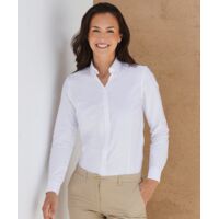 Women's modern long sleeve Oxford shirt Thumbnail