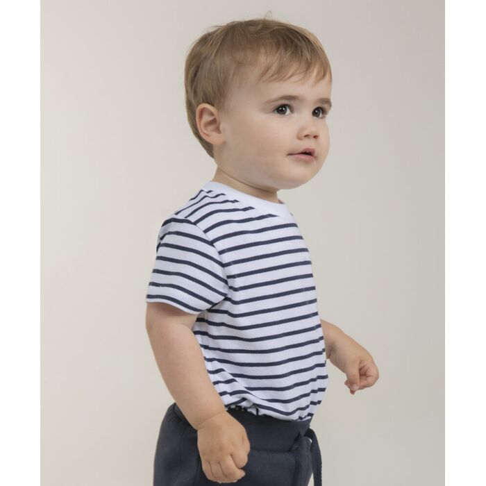 Short sleeve striped t-shirt Thumbnail