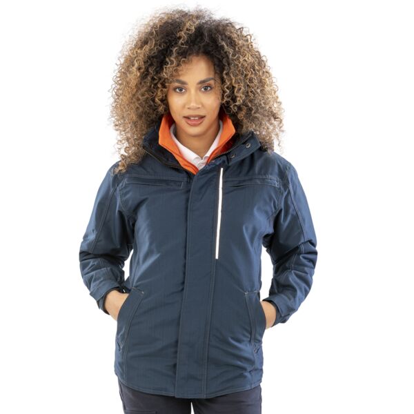 Result Work-Guard Denim Texture Rugged Jacket Thumbnail