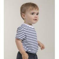 Larkwood Baby/Toddler Striped Crew Neck T-Shirt Thumbnail