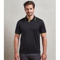 Premier Contrast Coolchecker® Piqué Polo Shirt Thumbnail