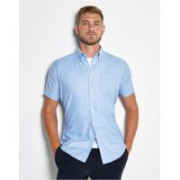 Slim Fit Short Sleeve Workwear Oxford Shirt Thumbnail