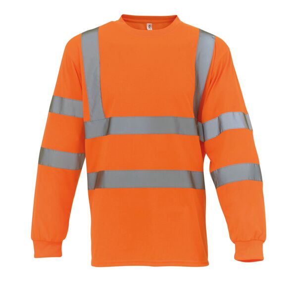 Hi-vis long sleeve t-shirt (HVJ420) Thumbnail