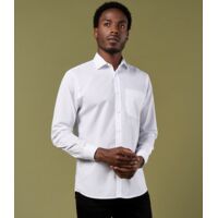 Kustom Kit Long Sleeve Tailored Poplin Shirt Thumbnail