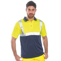 Portwest Hi-Vis Two Tone Polo Shirt Thumbnail