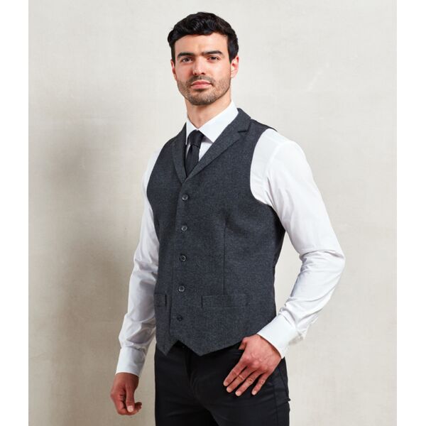 Premier Herringbone Waistcoat Thumbnail