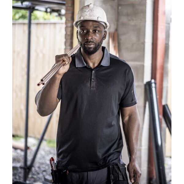 Regatta Contrast Quick Wicking Piqué Polo Shirt Thumbnail