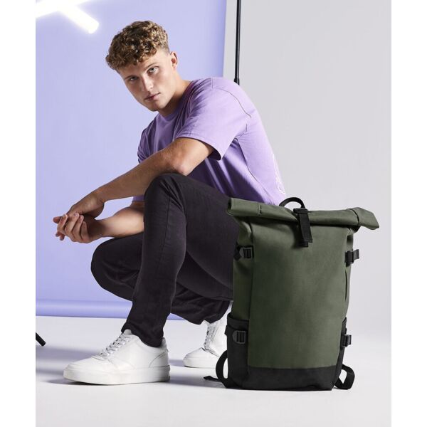 Block roll-top backpack Thumbnail