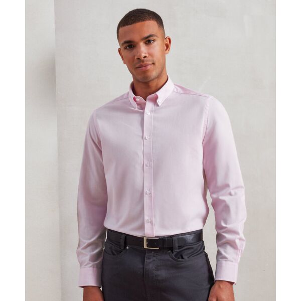 Cotton-rich Oxford stripes shirt Thumbnail