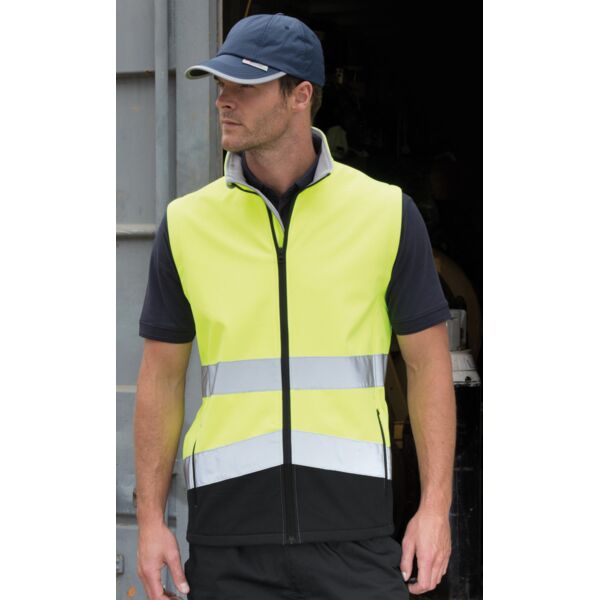 Printable Safety Softshell Gilet Thumbnail