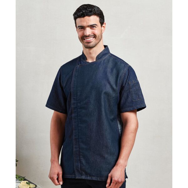 Chef's zip-close short sleeve jacket Thumbnail