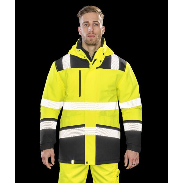 Printable softshell safety coat Thumbnail