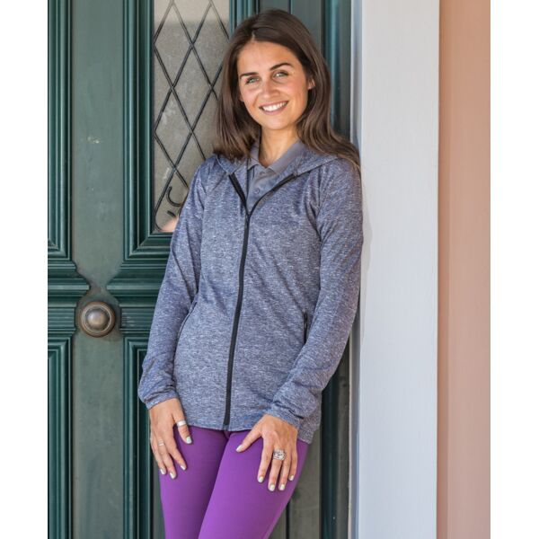 Women's Hooded Tee-Jacket Thumbnail