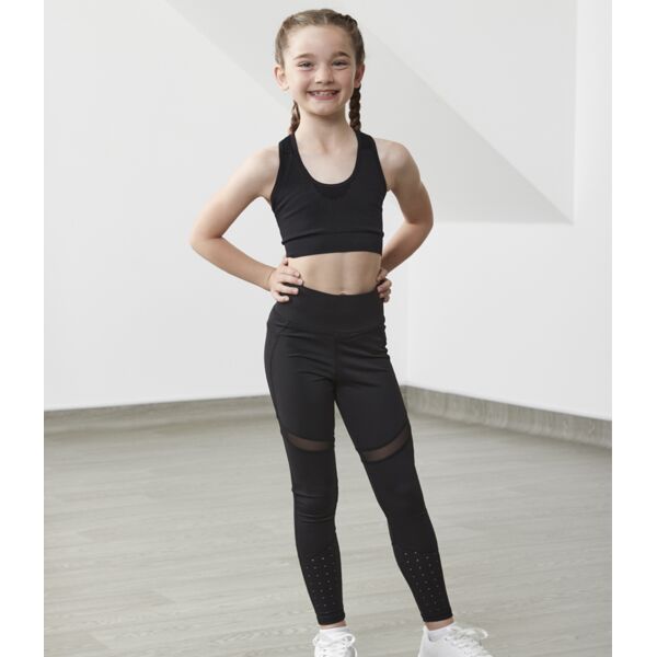 Tombo Kids Panelled Leggings Thumbnail