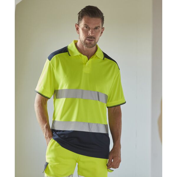 Hi-vis two-tone polo shirt (HVJ220) Thumbnail