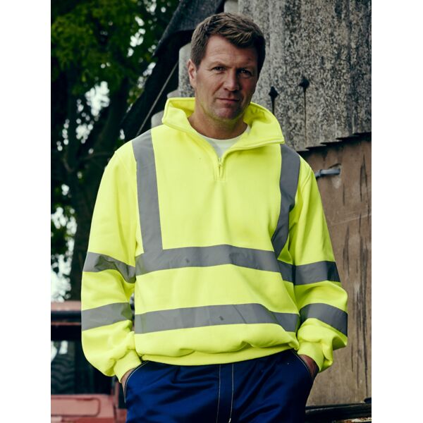 Hi-Vis 1/4 Zip Sweatshirt Thumbnail