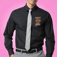 Tailored Fit Long Sleeve Business Shirt Thumbnail