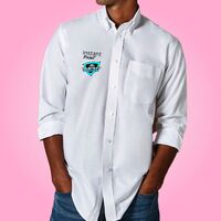 Classic Fit Long Sleeve Workwear Oxford Shirt Thumbnail