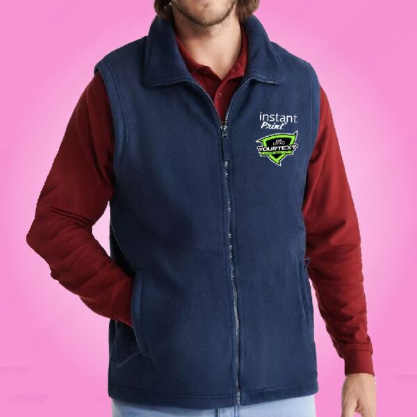 Luca men's microfleece gilet Thumbnail