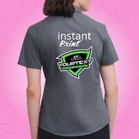 Ladies' Short Sleeve Classic Polycotton Poplin Shirt Thumbnail