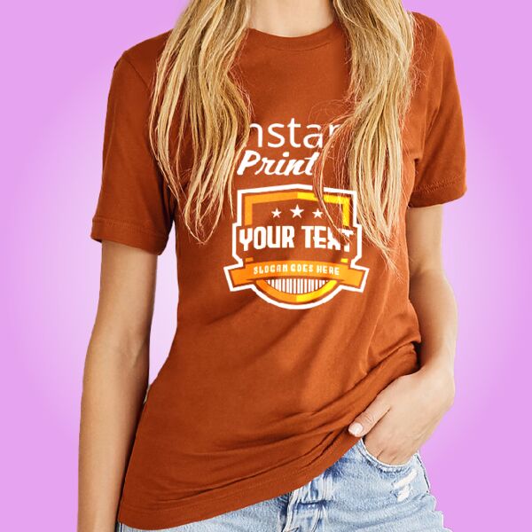 Unisex Jersey crew neck t-shirt Thumbnail