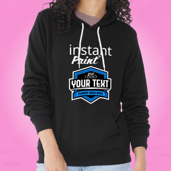 Unisex polycotton fleece pullover hoodie Thumbnail