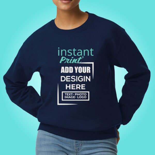 DryBlend® adult crew neck sweatshirt Thumbnail