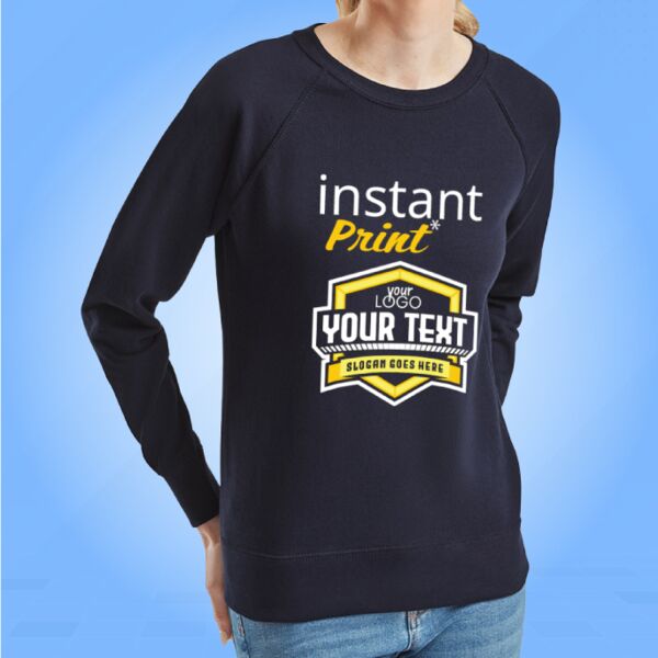 Ladies' Lightweight Raglan Sweat Thumbnail