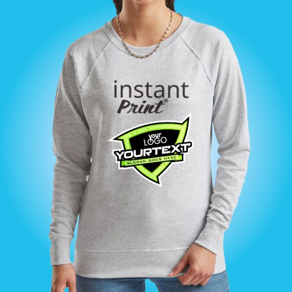 Women's lightweight raglan sweatshirt Thumbnail