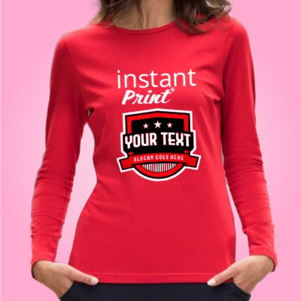 Women's feel good long sleeved stretch t-shirt Thumbnail