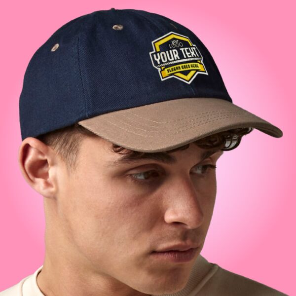 Low-profile heavy brushed cotton cap Thumbnail