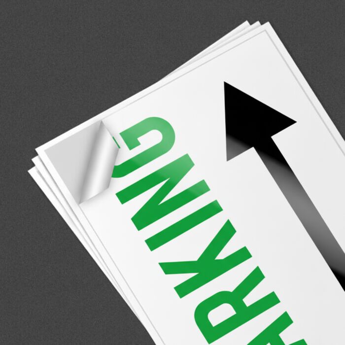 A3 Semi Gloss White Stickers Thumbnail