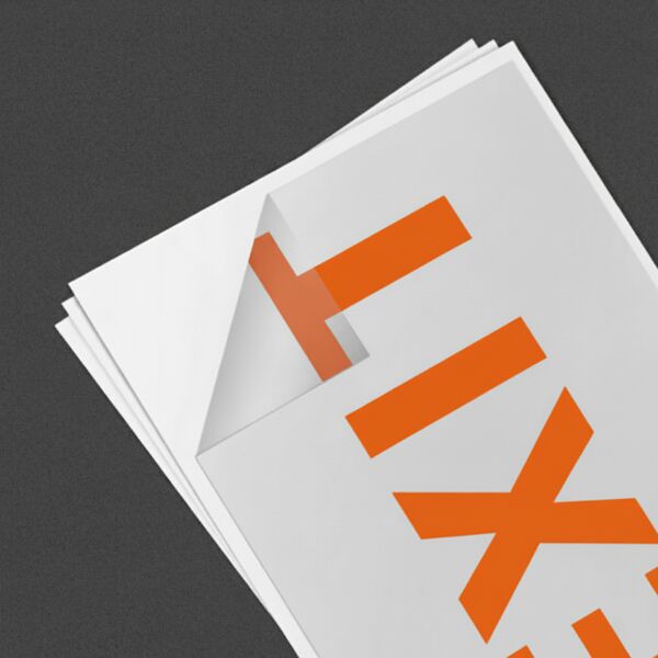 A3 Clear Polyester Sticker Thumbnail