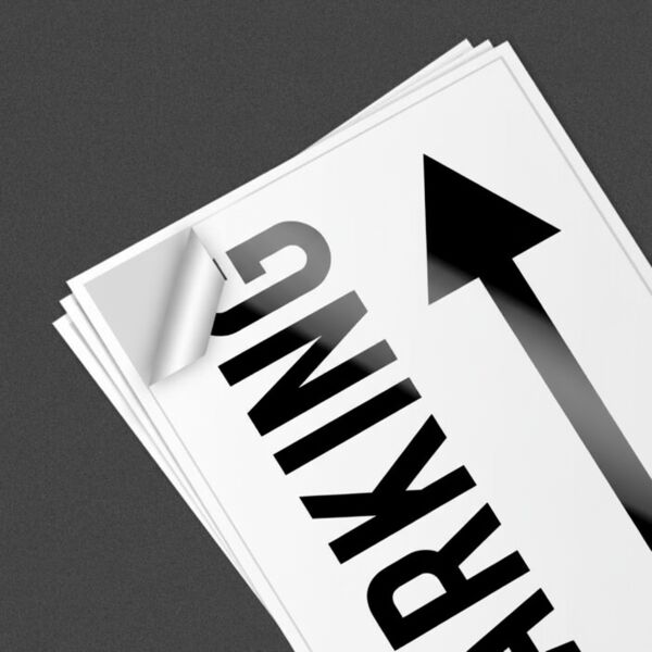 A3 Matt White Stickers Thumbnail