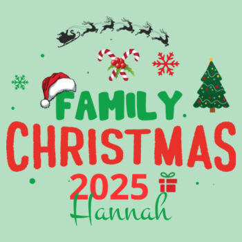 Family christmas 2025 custom name - Heavy Blend™ hooded sweatshirt Design