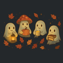 Halloween NIght 4 Ghost - Heavy Blend™ hooded sweatshirt Design