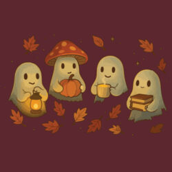 Halloween NIght 4 Ghost - Heavy Blend™ youth hooded sweatshirt Design