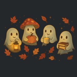 Halloween NIght 4 Ghost - Heavy Blend™ youth crew neck sweatshirt Design