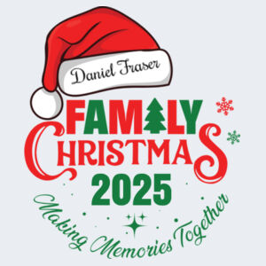 Family Christmas 2025 Making Memories Together - Heavy Blend™ youth crew neck sweatshirt Design