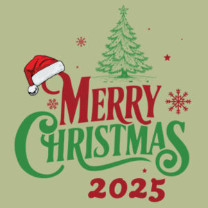 Merry Christmas 2025 - Softstyle™ women's ringspun t-shirt Design