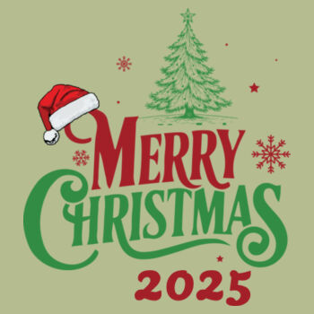 Merry Christmas 2025 - Softstyle™ women's ringspun t-shirt Design