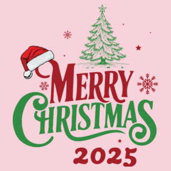 Merry Christmas 2025 - Softstyle™ youth ringspun t-shirt Design