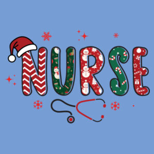 Nurse Christmas Design - Heavy Blend™ hooded sweatshirt Design