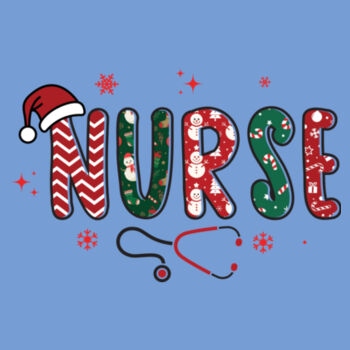 Nurse Christmas Design - Heavy Blend™ hooded sweatshirt Design