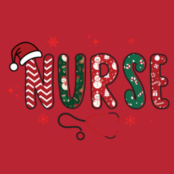 Nurse Christmas Design - Heavy Blend™ adult crew neck sweatshirt Design