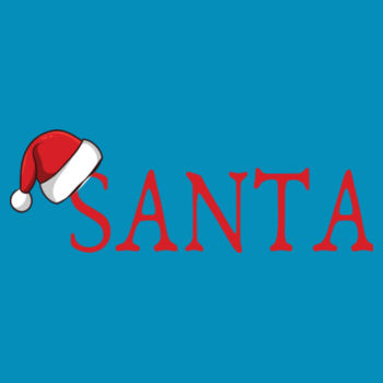 Santa Christmas - Softstyle™ youth ringspun t-shirt Design