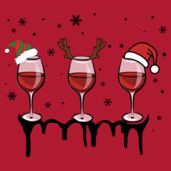 Christmas Drinks - Heavy Blend™ hooded sweatshirt Design